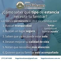 Cómo saber qué tipo de estancia necesita tu familiar